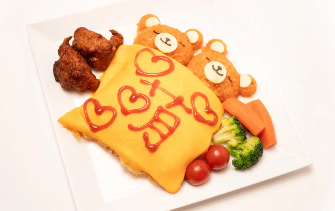 kumatan omelet rice